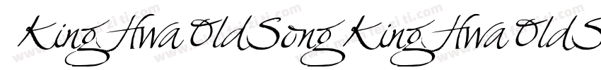  KingHwa OldSong KingHwa OldSong字体转换